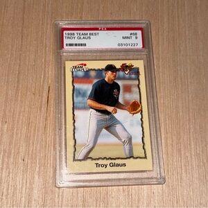Troy Glaus 1998 Team Best Basebal Rookie Card PSA Mint 9